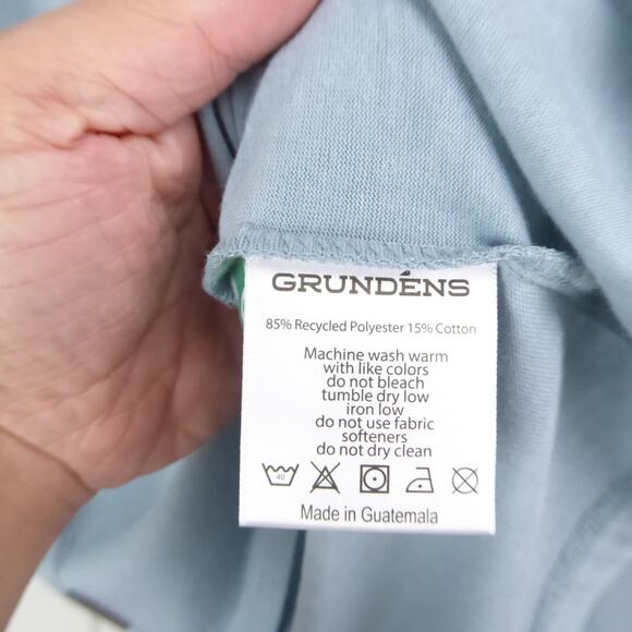 Grundens Shirt Mens SZ L Shorebreak Performance Long Sleeve Quick Dry Outdoors - Picture 11 of 16